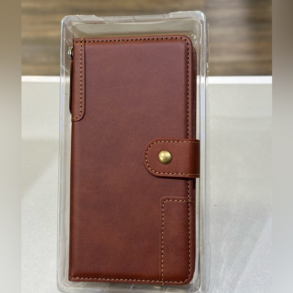 Beautiful iPhone 14 Pro Max wallet Case + Glass Screen Protector,Ship Fast - Picture 1 of 5